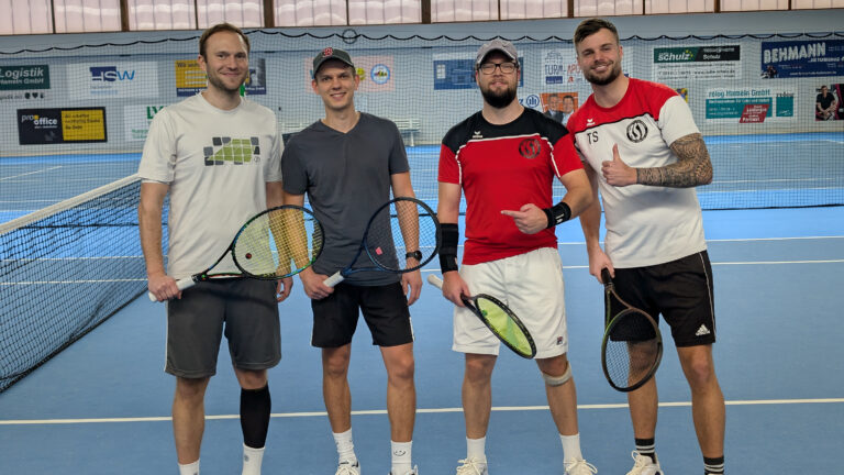Herren 30  beenden Hallensaison mit Platz 4