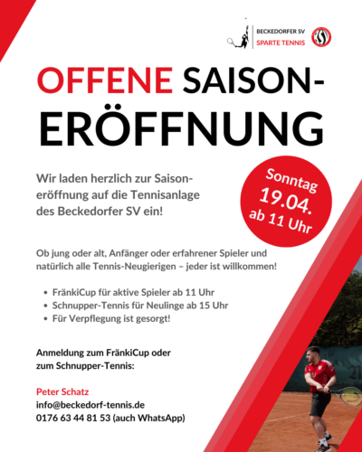 Saisoneröffnung 2026